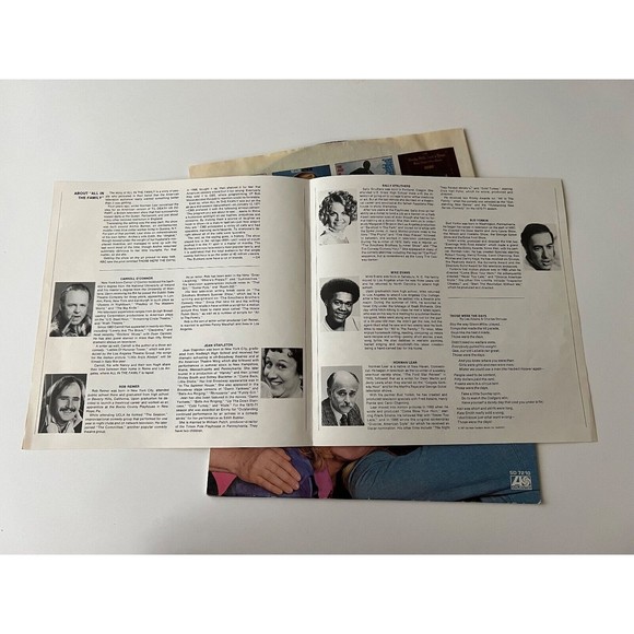 All In The Family LP 1971 Atlantic Records SD 7210 Orig Inner+Insert Booklet EX - Picture 5 of 10